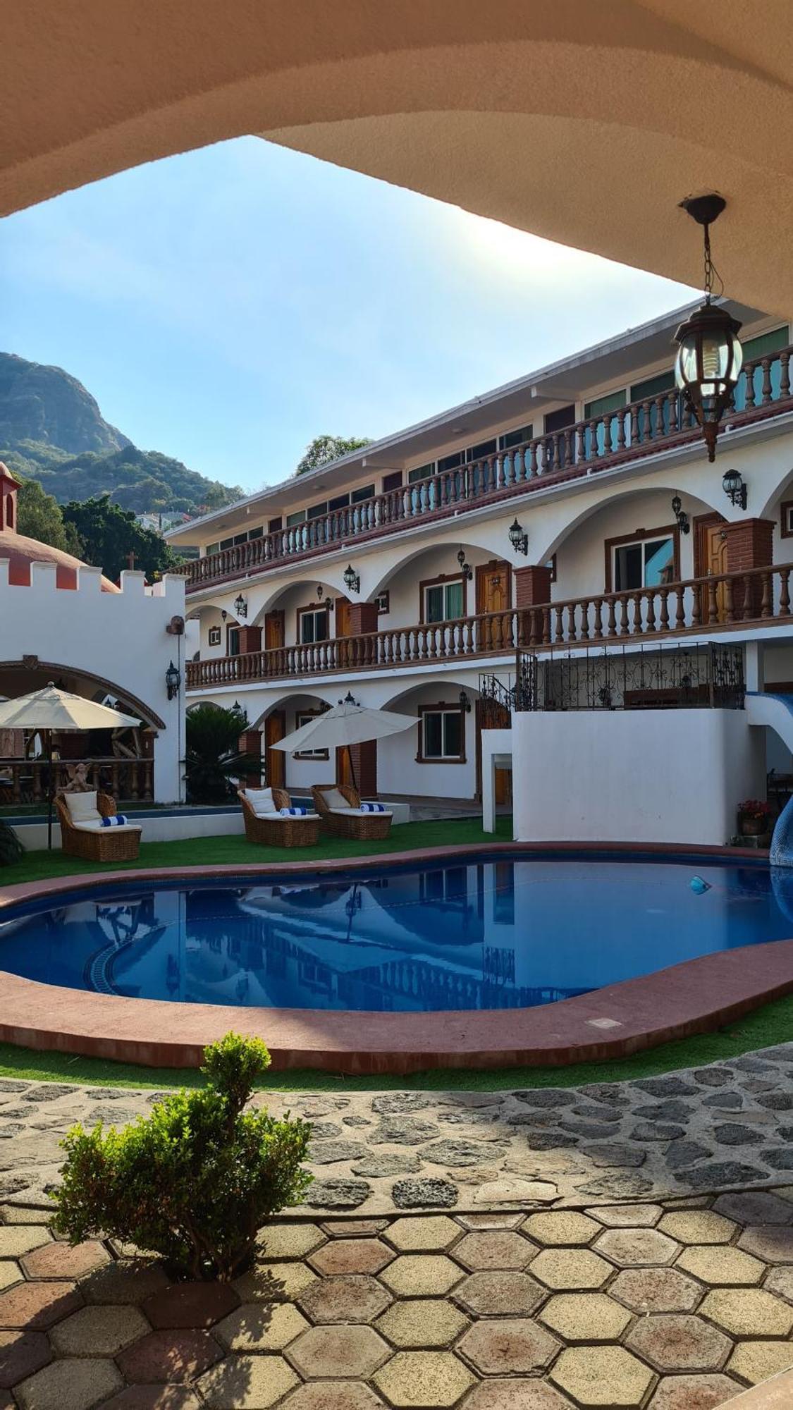 Hotel Leyenda Del Tepozteco Tepoztlán Exteriör bild