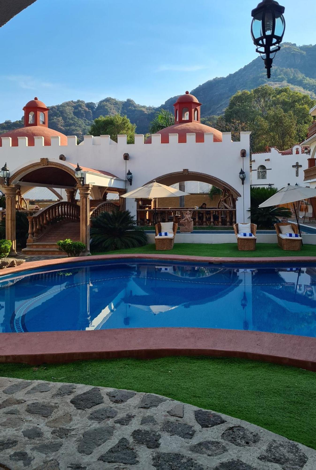 Hotel Leyenda Del Tepozteco Tepoztlán Exteriör bild