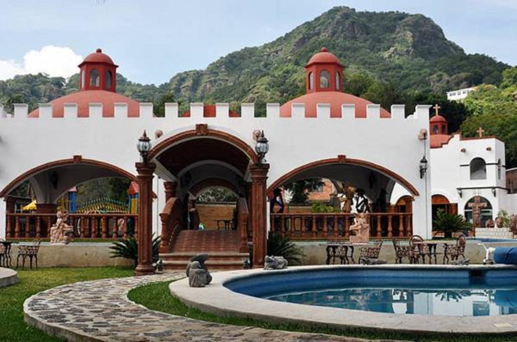 Hotel Leyenda Del Tepozteco Tepoztlán Exteriör bild